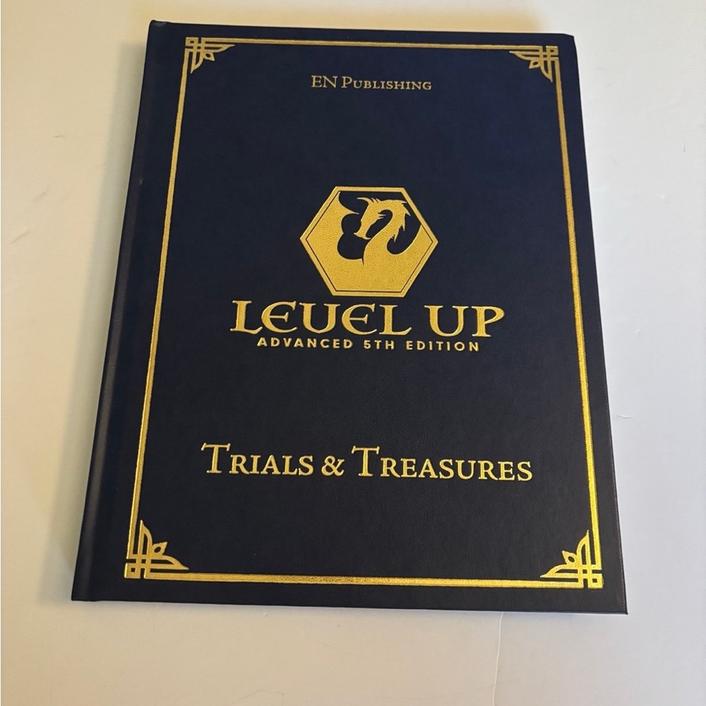 Trials & Treasures Level Up Advanced 5E Dungeons & Dragons DnD book EUC